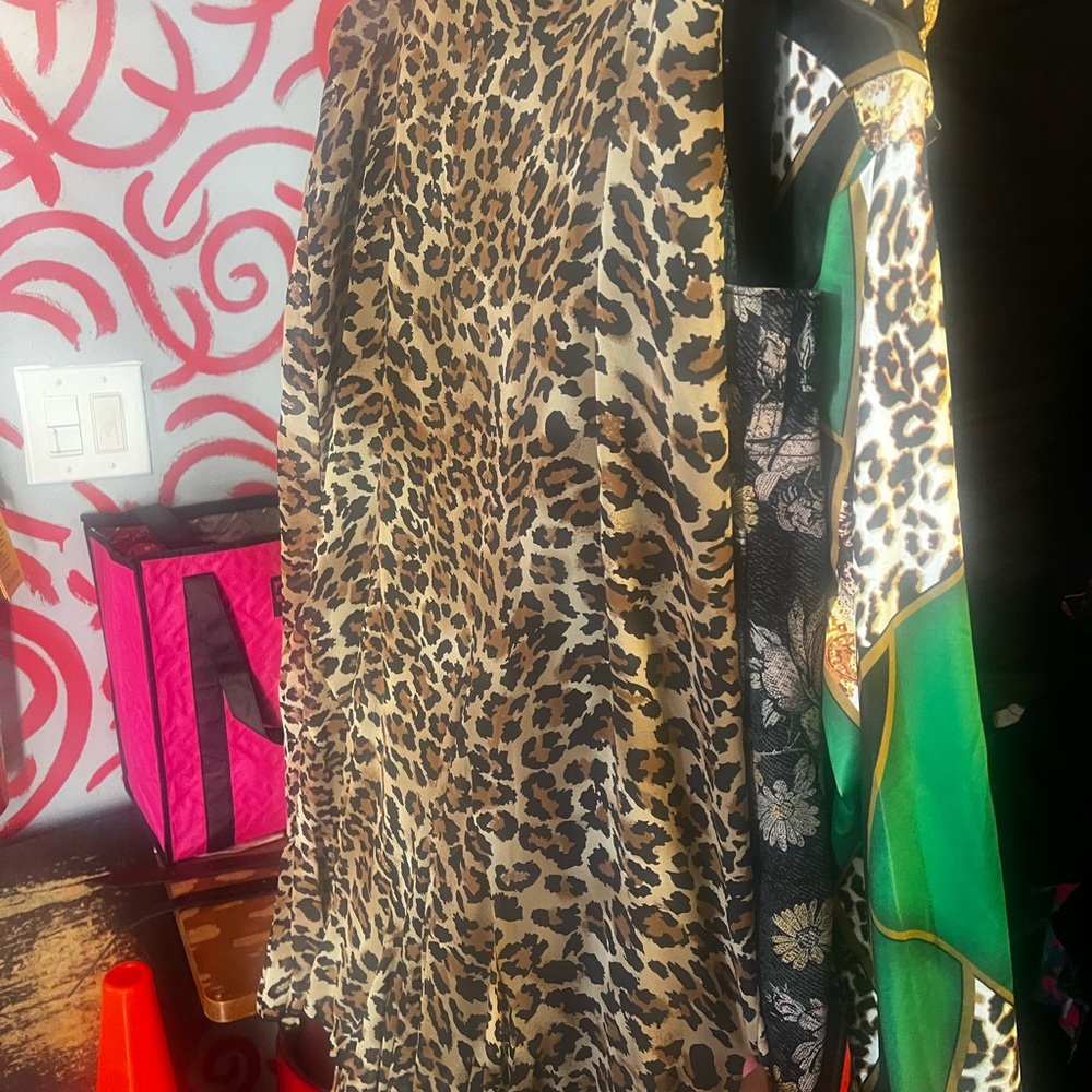 Leopard Print Women's Skirt